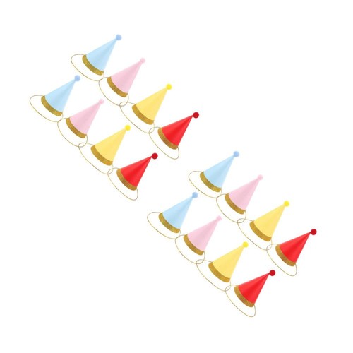  8 Stück Papier Party Hüte für Kinder Stofftiere Geburtstag Party Hüte bunt - Bild 17 von 20