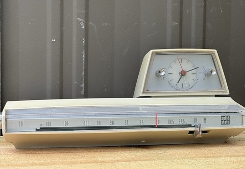 Vintage 1960s Clock Radio Philips Norelco 22 RS 274 - Picture 4 of 18
