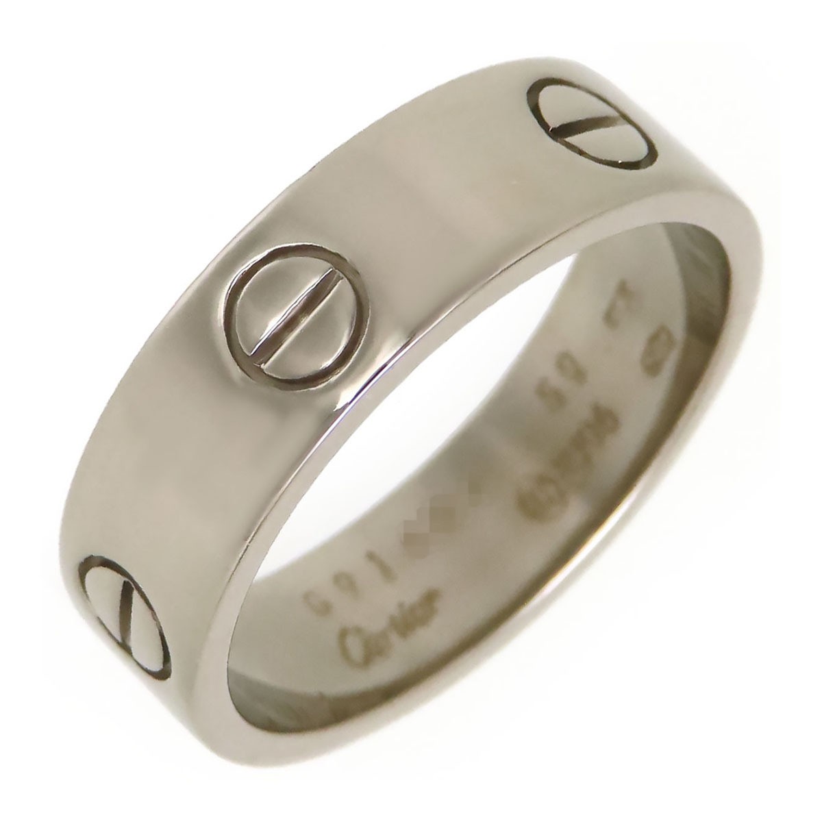 Cartier Love Ring #59 750 K18WG 182119