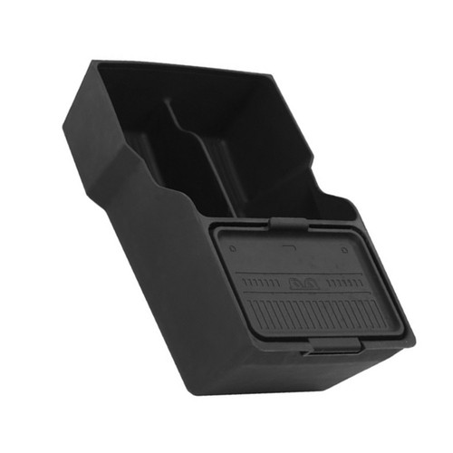 Center Console Organizer Crack-Resistant Construction Custom Fit For Tesla - Picture 2 of 7