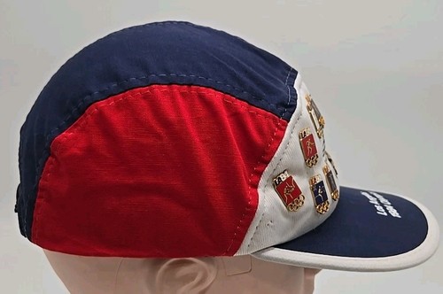 Juegos Olímpicos 1984 Los Ángeles LA Vintage Sombrero/Gorra Snapback con 14 prendedores olímpicos  - Imagen 8 de 12