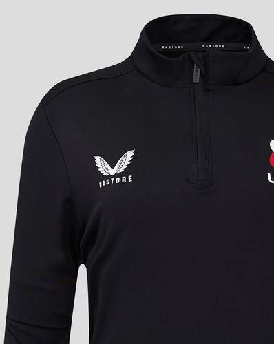 ULSter Womens 24/25 1/4 Zip - Caviar - Picture 3 of 4