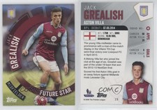 2015-16 Topps Premier Club Jack Grealish #19 Rookie RC