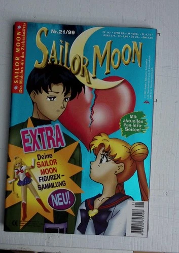 sailor moon anime book german magazine 21/1999
