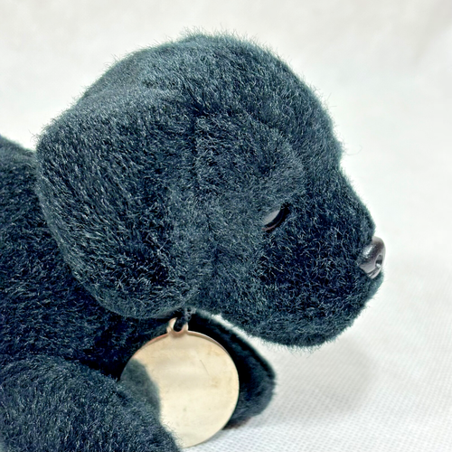 Russ Berrie Black Lab Dog Plush Puppy Stuffed Animal - Picture 16 of 24