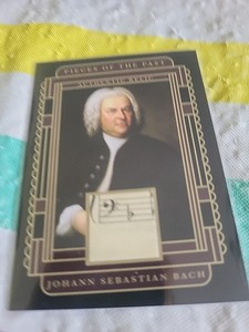 2025 Pieces Of The Past Johann Sebastian Bach Authentic Relic #SR-JSB