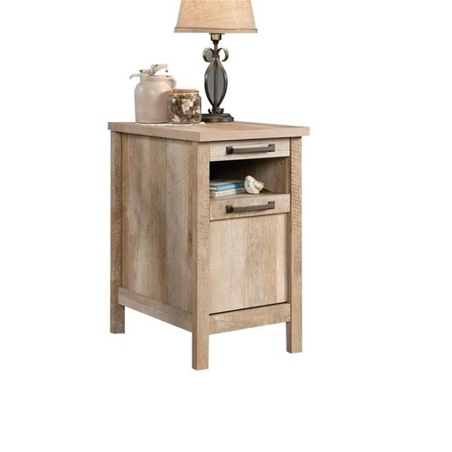 Sauder Cannery Bridge Engineered Wood 1-Drawer End Table in Lintel Oak - Picture 2 of 11