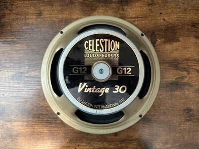 Gently Used Celestion Vintage 30 G12, 12'' 8 Ohm Guitar Speaker