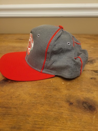 Vintage Cincinnati Reds Hat Snapback MLB  Grey The Ganme 1992 Cap NWT Free Ship - Picture 3 of 8