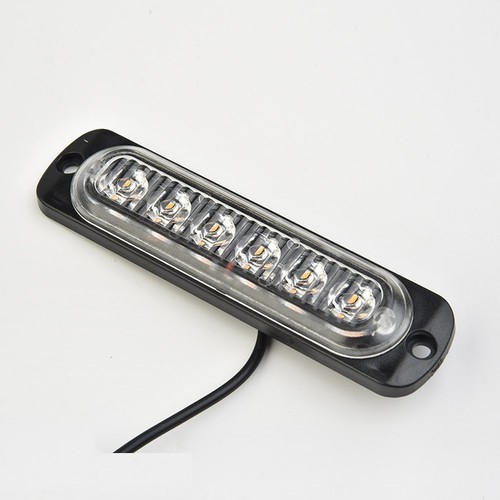 Sleek and Efficient Car Truck Safety Light Yellow 6LED DC 12V 18W Lamp - Picture 4 of 21