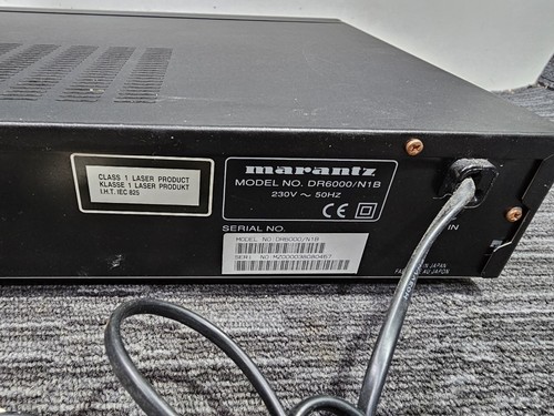 K508 MARANTZ HDAM COMPACT DISC PLAYER RECORDER DR6000 JAPAN High End Audiophile - Bild 14 von 14