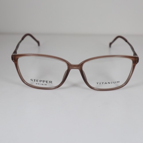 Stepper SI-30231 F110 Braun Vollrand Titan Brille Brillengestell 54-14-135mm - Bild 2 von 9