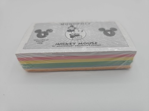 Monopoly Mickey Mouse 75th Anniversary Brettspiel 2004 Ersatzgeld versiegelt - Bild 2 von 6