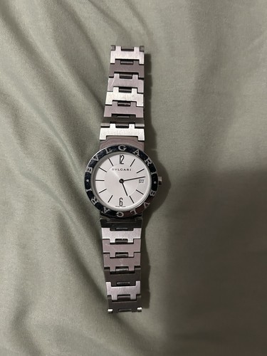 Bvlgari Diagono Silver Men's Watch - AL38TA - Picture 2 of 4