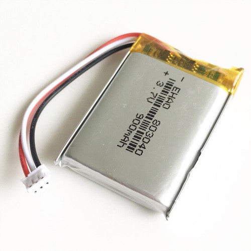 3.7v 900mAh 803040 Lipo Akku Rechargeable Battery JST 3pin Plug For GPS DVD PAD - Bild 9 von 16