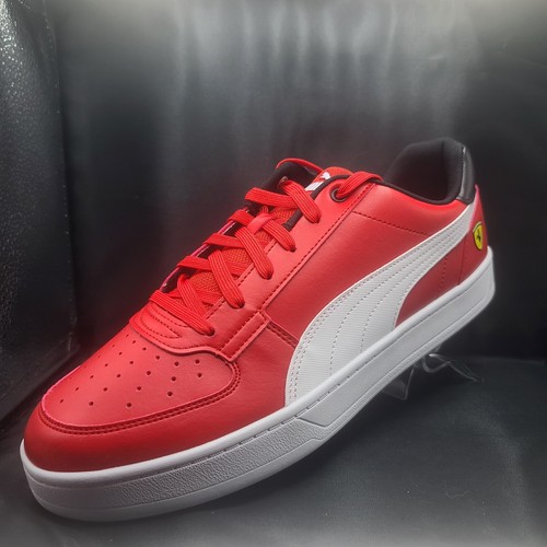 Men's Puma Ferrari Caven 2.0 Rossa Corsa-Puma White (308855 02) Size 13 Mens - Picture 2 of 10