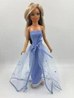 Vtg Tiffany Taylor Barbie 18/19” Doll HM Blue Purple Dress & Cape/Skirt No Doll