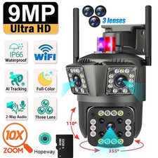 1080P WiFi Surveillance Security Camera Outdoor/Home Pan-Tilt Motion Detection