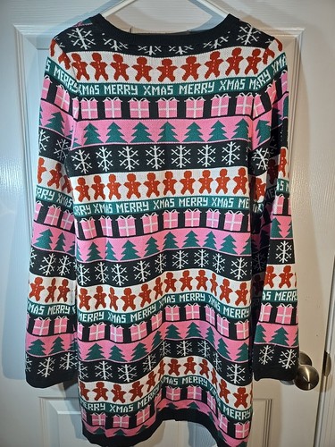 RUE-21 Ugly Christmas Sweater Merry XMas Pullover Holiday - Picture 2 of 8