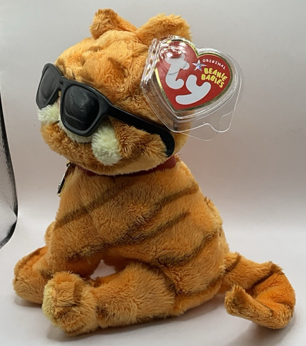Peluche Ty Garfield Beanie bambino gatto cool film peluche - Foto 2 di 5
