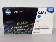 HP 648A CE261A Cyan Toner Cartridge NEW