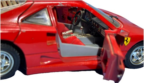 Ferrari F40 Pininfarina - 1987 / Burago / 1/24 / Collector Car / Made in Italy - Imagen 13 de 16