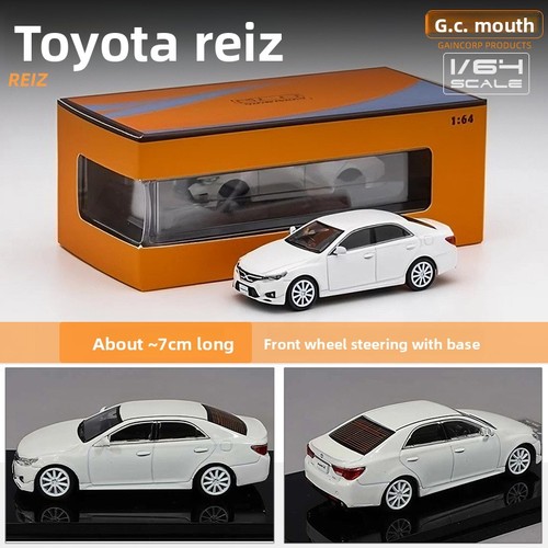 1/64 Toyota Mark X Alloy Car Model Collectible Ornament Diecasts - Bild 10 von 16