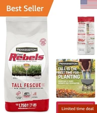 7 lb Rebels Tall Fescue Grass Seeds – Drought Resistant & Durable