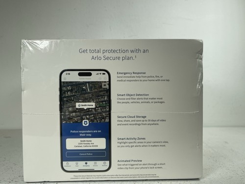 Paquete de seguridad Arlo Pro 5S 2K con 3 cámaras focas inalámbricas - negro - Imagen 5 de 11