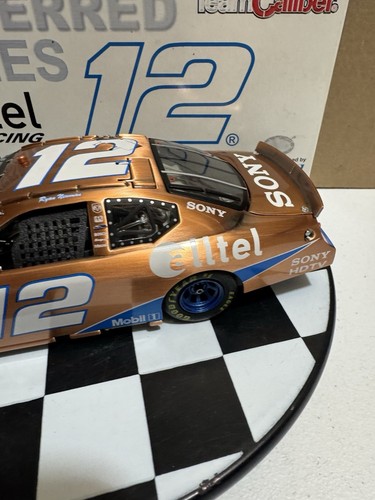 RARE* Ryan Newman #12 Alltel Copper Finish Team Caliber 1/24 2006 Nascar Diecast - Picture 7 of 19