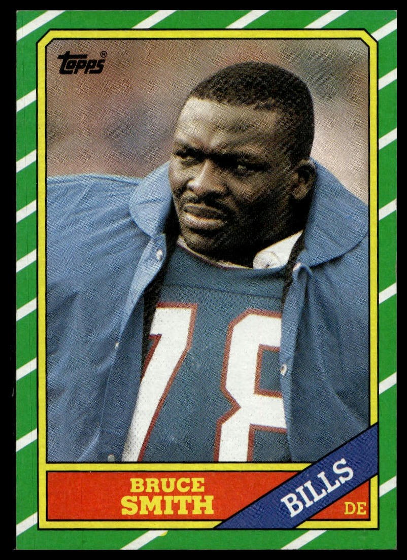1986 Topps #389 Bruce Smith Rookie RC