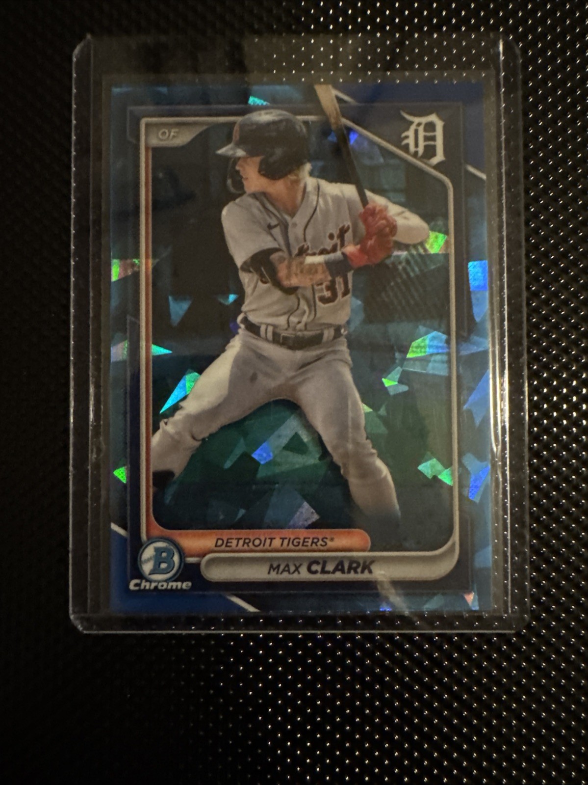 2024 Bowman Chrome Draft Sapphire Edition Max Clark Detroit Tigers Top Prospect