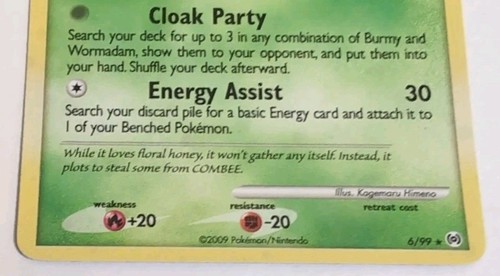 Mothim 6/99 Arceus Holo - Imagen 3 de 4