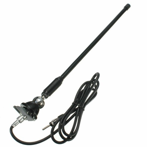 AM/FM Radio Antenna Amplified Aerial 16'' Car Roof Mounted Swivel Base Universal - Bild 1 von 8