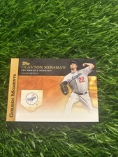 2012 Topps Golden Moments Clayton Kershaw GM-7 Los Angeles Dodgers A93