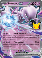 Pokemon TCG GCC Mewtwo ex 064/128 ITA 30th Celebration 30C EXC/NM