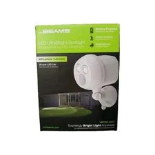 Mr. Beams  LED Ultra Bright Spotlight  White  (MB380-WHT)  NEW In Box 400 Lumens