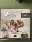 SafeRest Twin Size Premium Hypoallergenic Waterproof Mattress Protector New