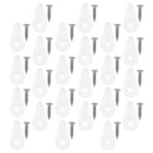  50 Pcs Spiegelklammern Wandhalterung Glasfixierklamme Spiegelhalter