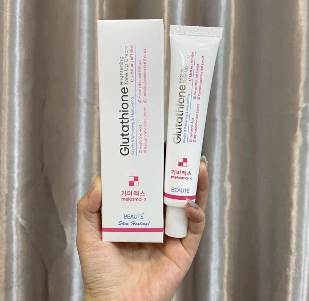Melasma-x Glutathione Brightening Tone Up Cream Beaute Melasma FREE SHIPPING