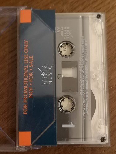 WILLOW Music Composed by James Horner OST cassette promo copy movie music Lucas  - Bild 7 von 15