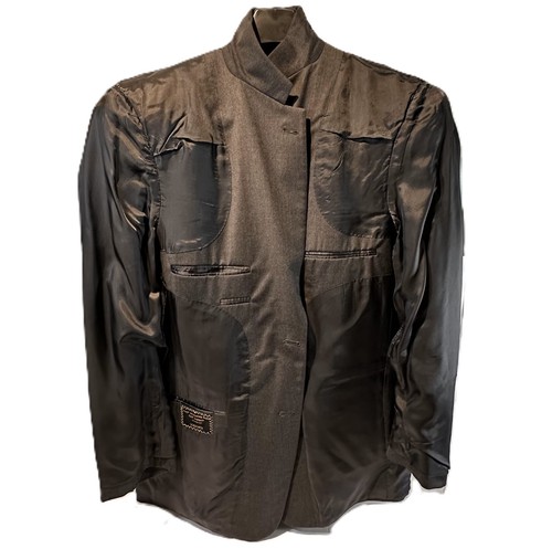Tuta Hart Schaffner Marx Gold Trumpeter uomo 43R pantalone 36 x 30 grigio scuro - Foto 4 di 20