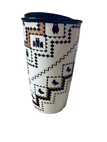 Starbucks New Mexico Keramik Travel Mug Southwest Tumbler 12 fl oz Bears Chiles - Bild 4 von 7