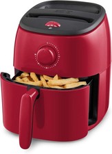DASH Tasti-Crisp™ Electric Air Fryer Oven, 2.6 Qt., Red – 