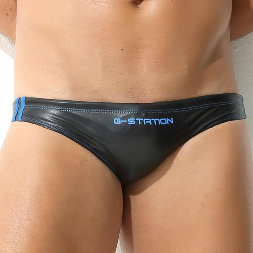 G-Station Bikini Traje de baño Imitación Cuero Pantalones de agua salada Pantalones de mar Competitivo 787 - Imagen 4 de 9