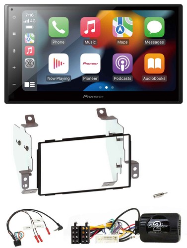 Pioneer DAB Bluetooth 2DIN USB Lenkrad Autoradio für Nissan Note E11 2009-2013 - Bild 1 von 11