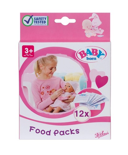 BABY Born 12 Food Sachets Fun Interactive Role Play - Picture 3 of 6