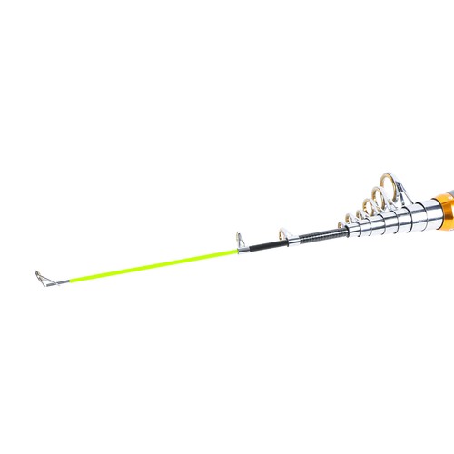 Teleskop Angelrute faltbar Angelrute Outdoor Sport ultraleicht Carbon  - Bild 10 von 29