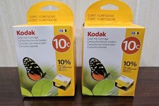 Kodak Color 10C (2) Printer Ink Cartridges Twin Pack 2x420 Pages New