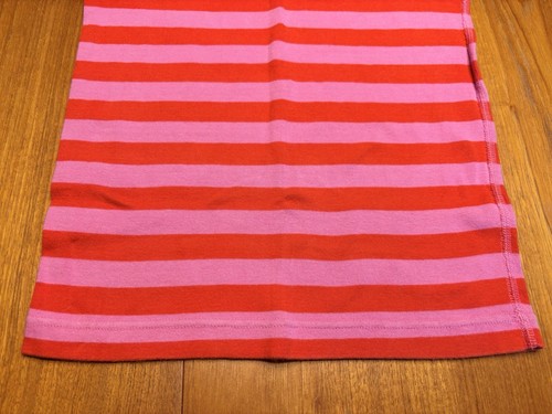 Girls size 12 150 Hanna Andersson Short John Pajamas Short Sleeve PJs Pink Red - Picture 4 of 10